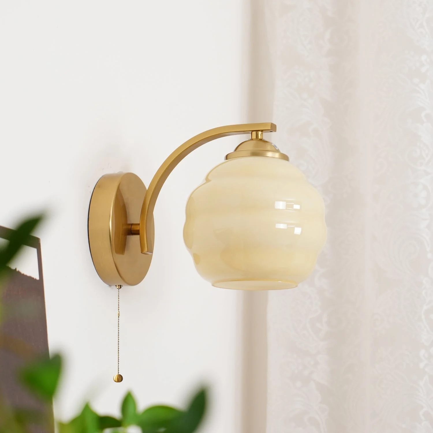 Beauty Premium Nordic Art Glass Wall Lamp - Image 7