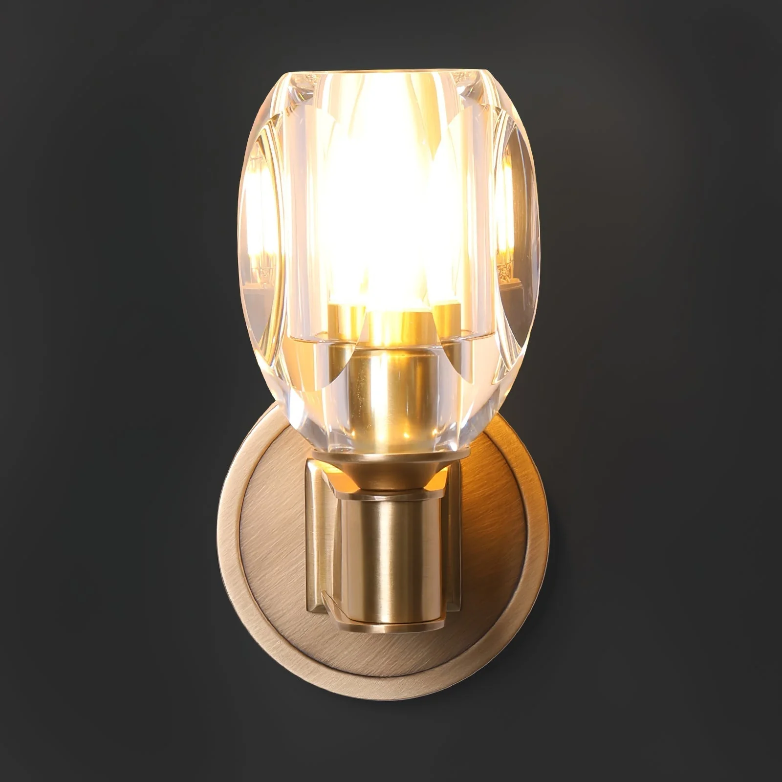Beloved Wall lamp Premium Nordic Art Diamond Crystal Sconce - Image 21