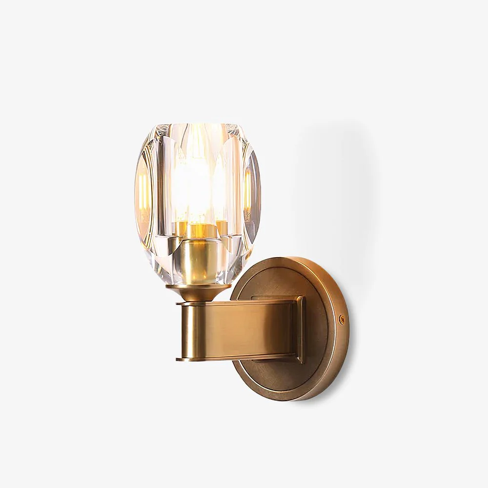 Beloved Wall lamp Premium Nordic Art Diamond Crystal Sconce - Image 24