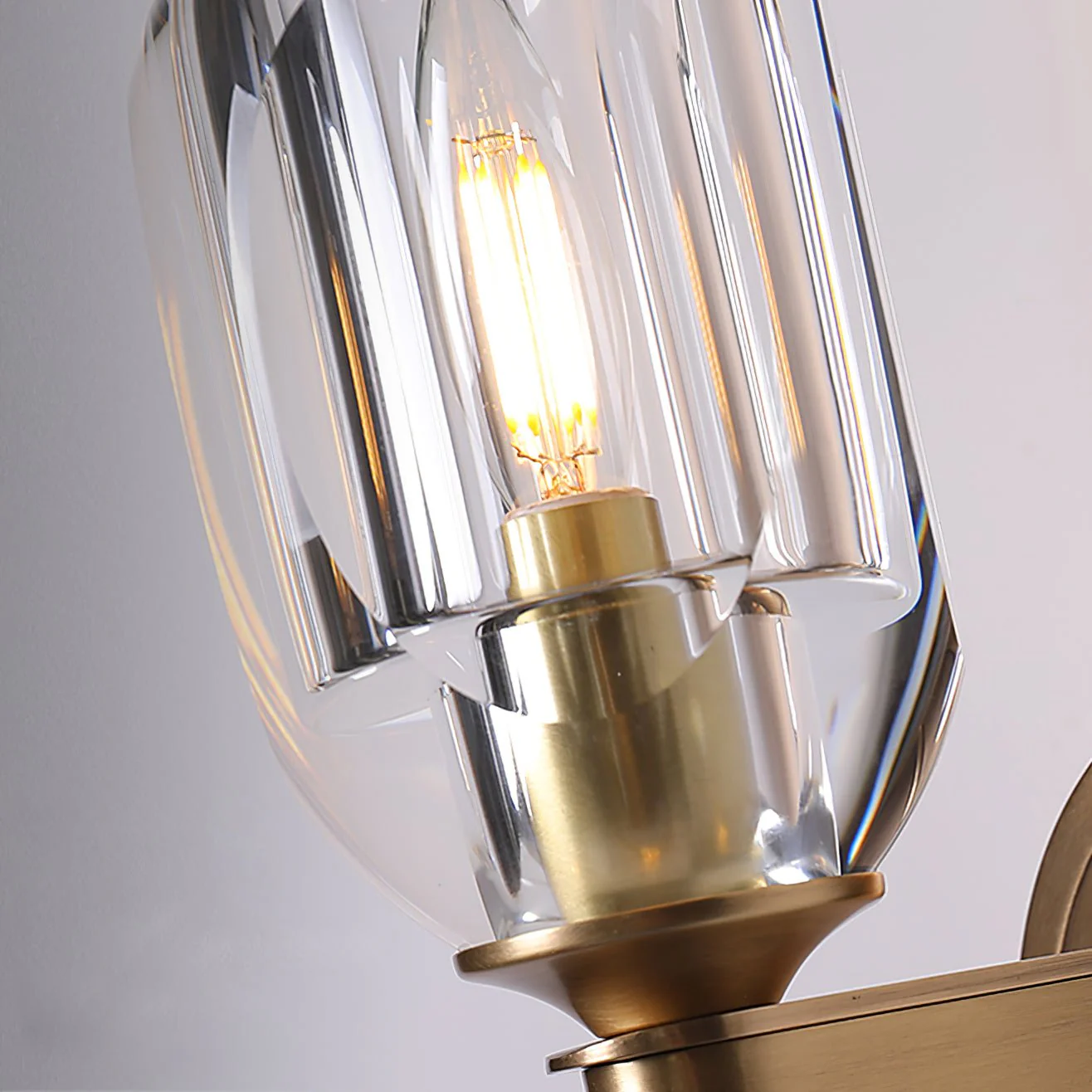 Beloved Wall lamp Premium Nordic Art Diamond Crystal Sconce - Image 25