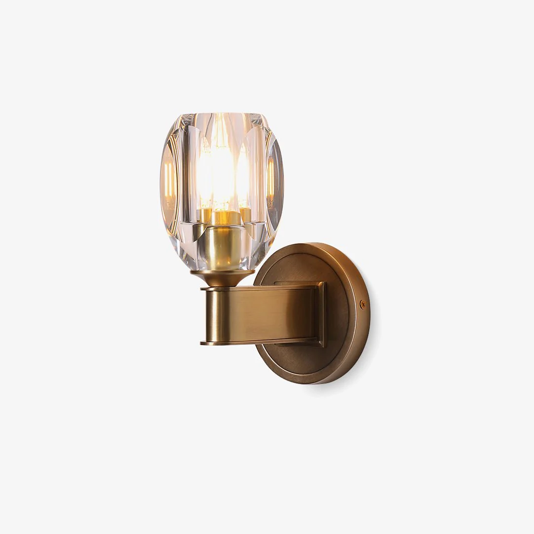 Beloved Wall lamp Premium Nordic Art Diamond Crystal Sconce - Image 26
