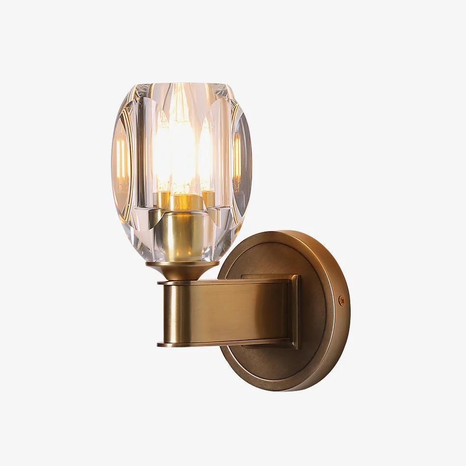 Beloved Wall lamp Premium Nordic Art Diamond Crystal Sconce - Image 27