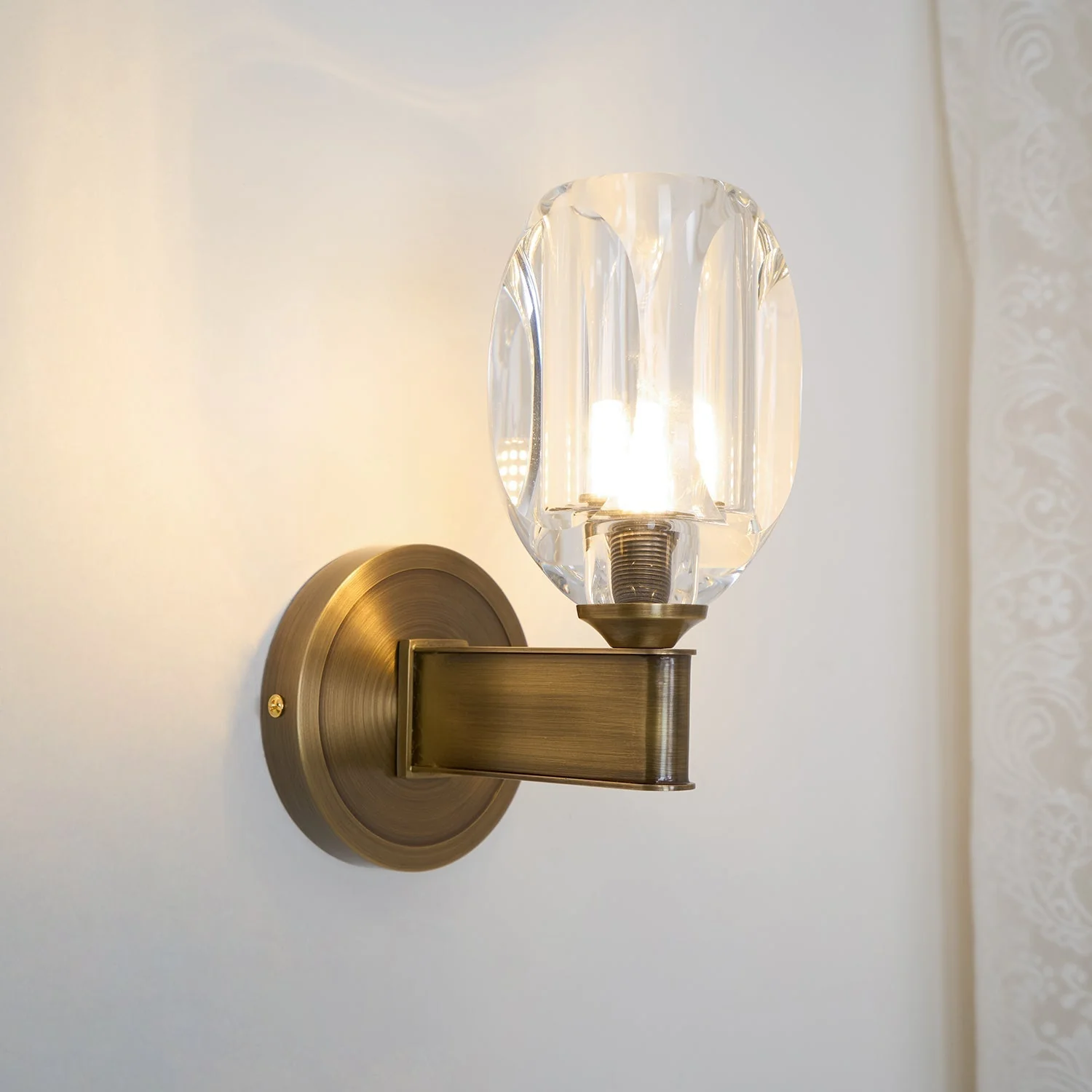 Beloved Wall lamp Premium Nordic Art Diamond Crystal Sconce - Image 30