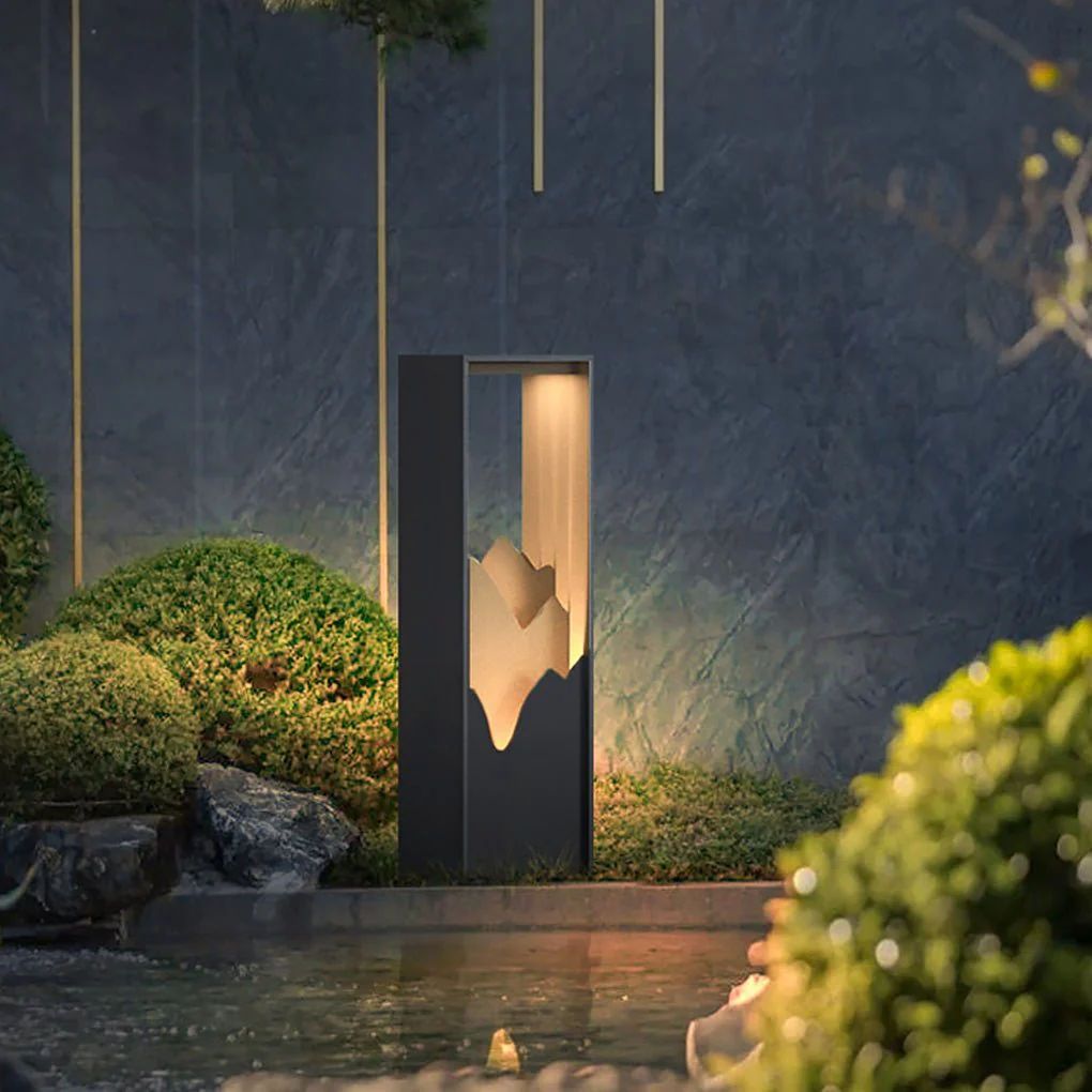 Berta LED Scenery Landscape Steel Outdoor Path Lights - Image 14