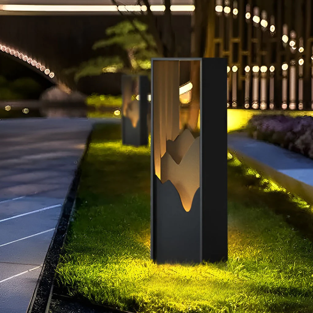Berta LED Scenery Landscape Steel Outdoor Path Lights - Image 17