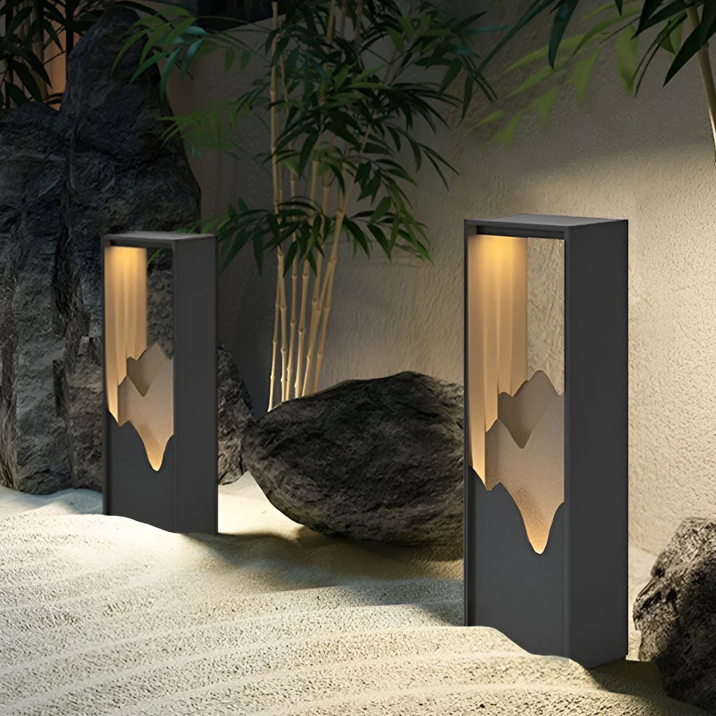 Berta LED Scenery Landscape Steel Outdoor Path Lights - Image 3
