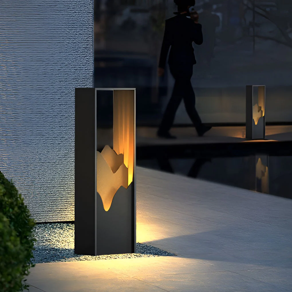 Berta LED Scenery Landscape Steel Outdoor Path Lights - Image 5