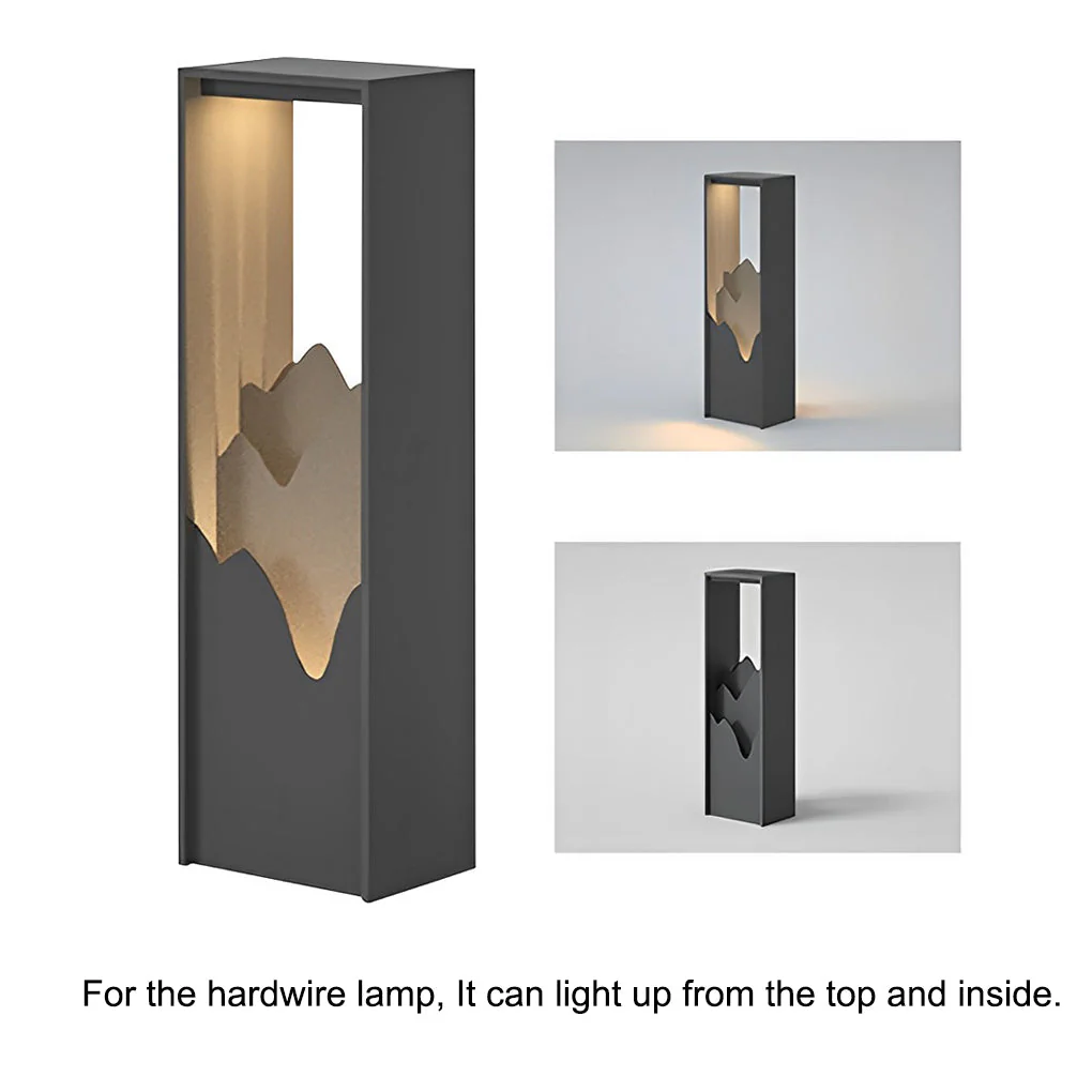 Berta LED Scenery Landscape Steel Outdoor Path Lights - Image 6