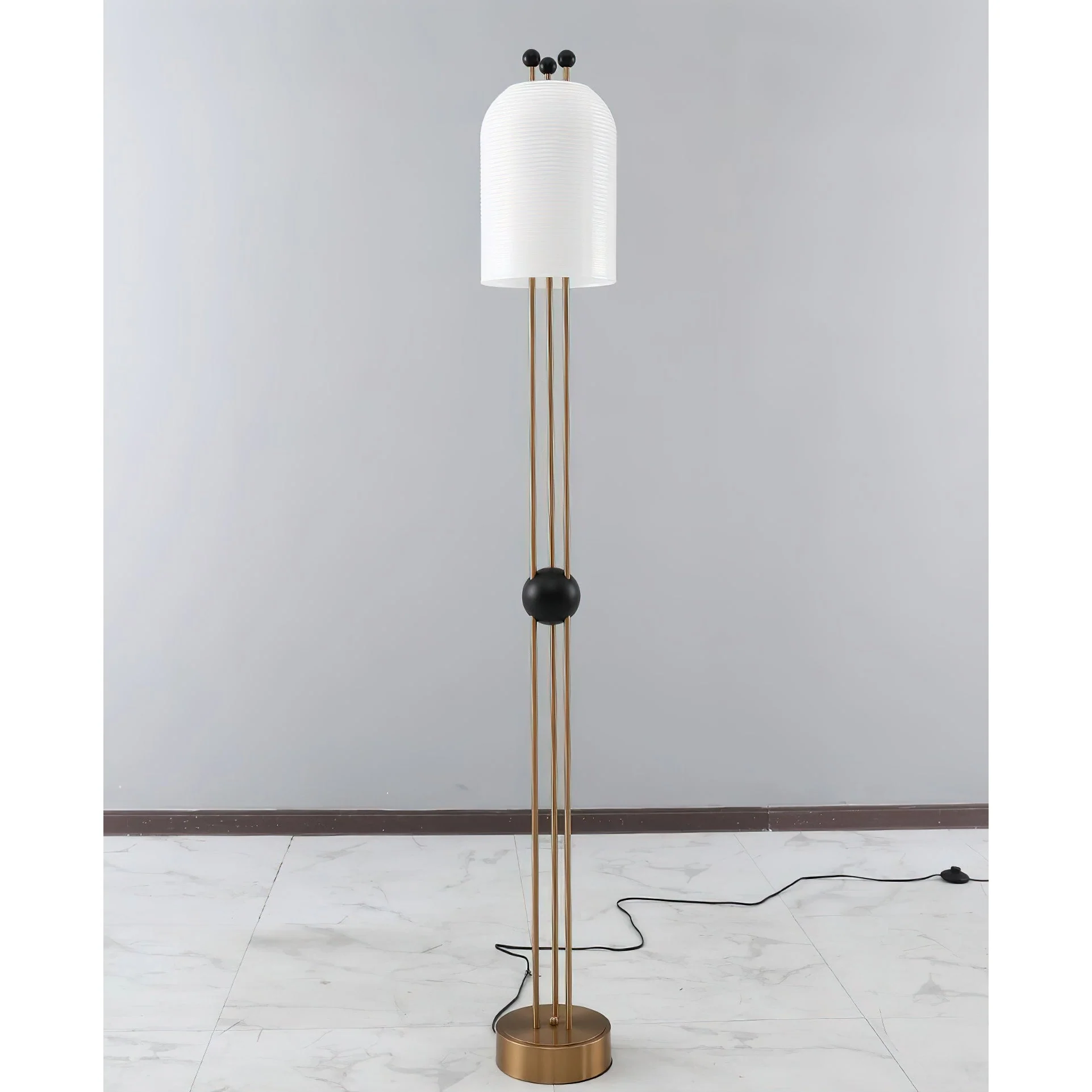 Bertha Modern Glass Floor Lamp - Image 15