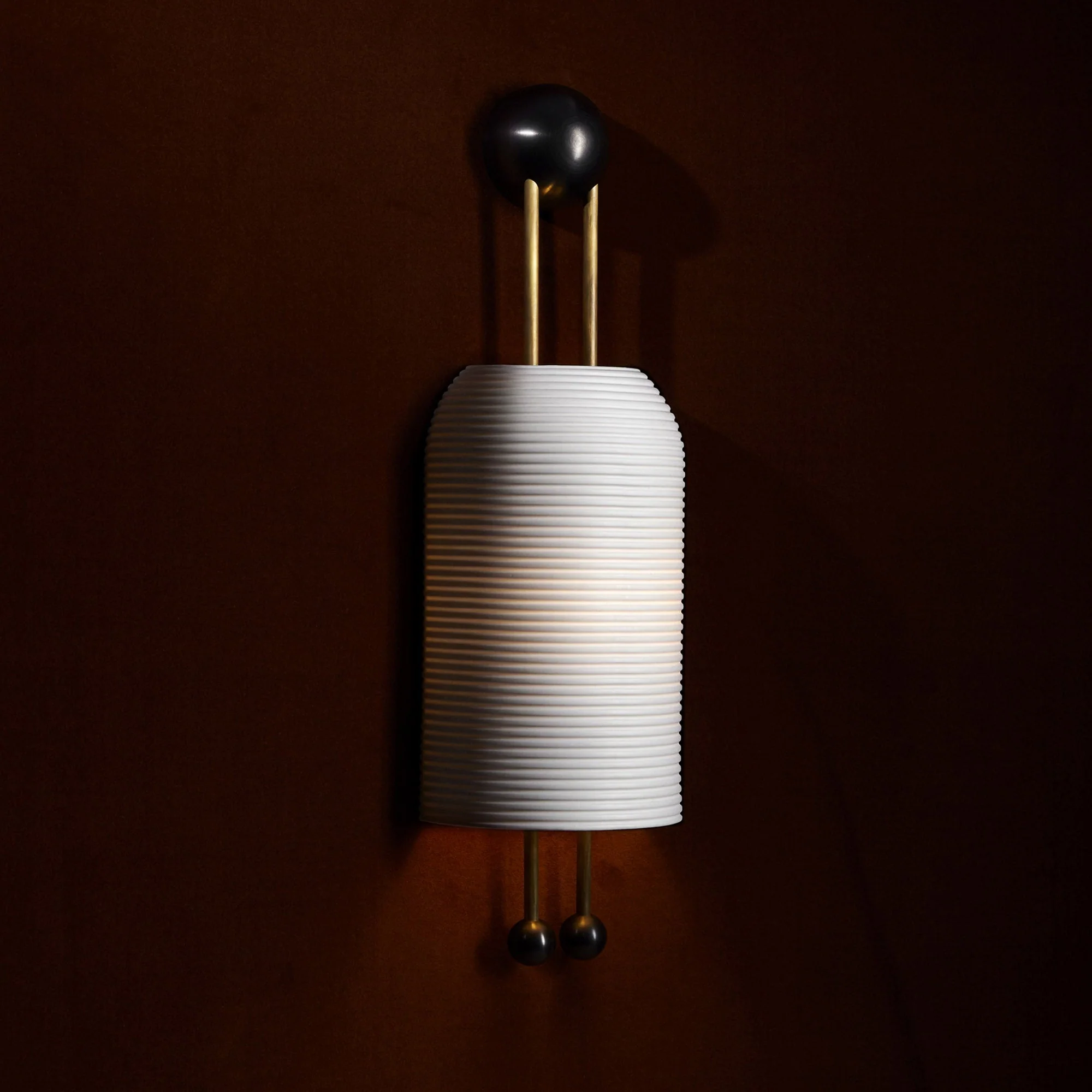 Bertha Modern Glass Wall Light - Image 13
