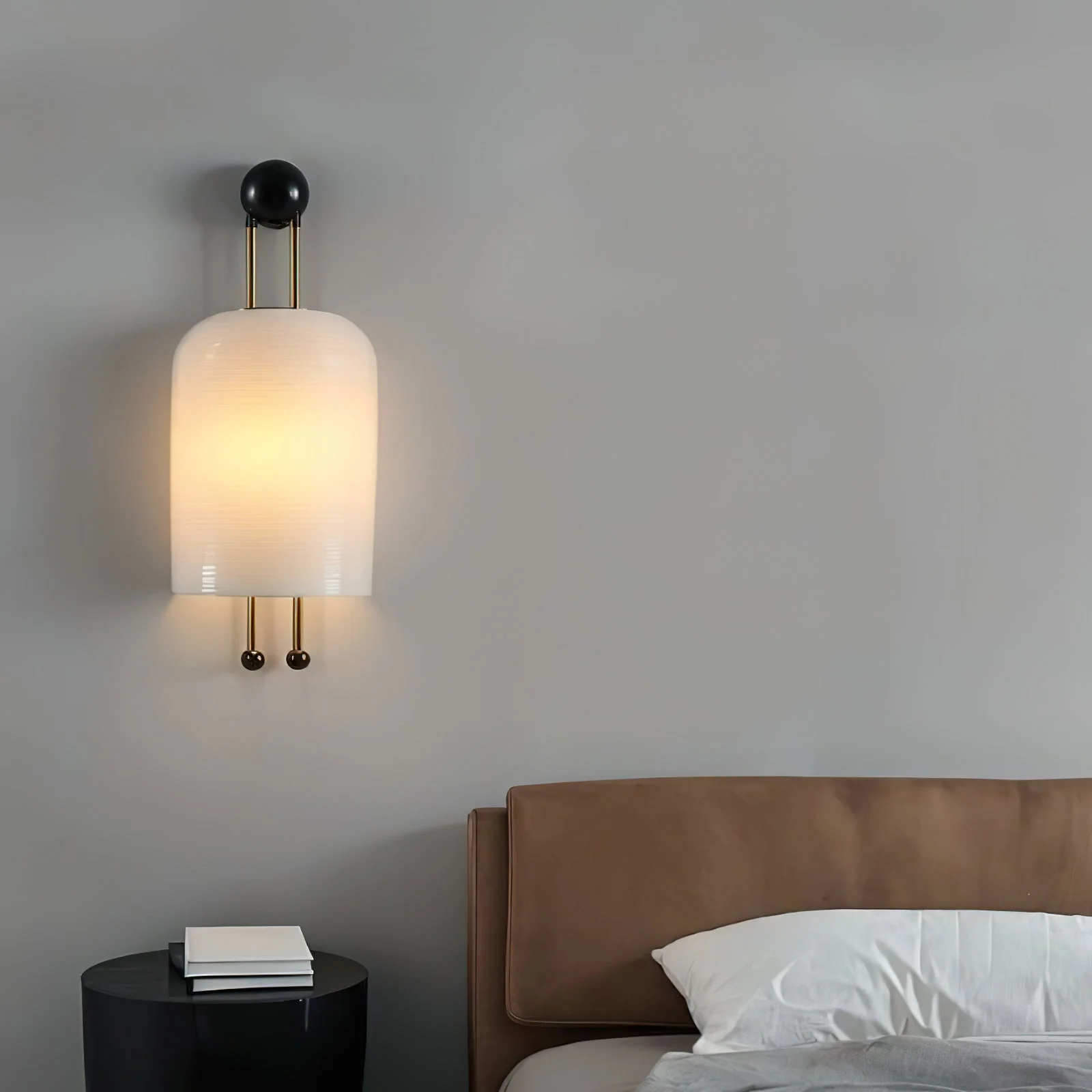 Bertha Modern Glass Wall Light - Image 8