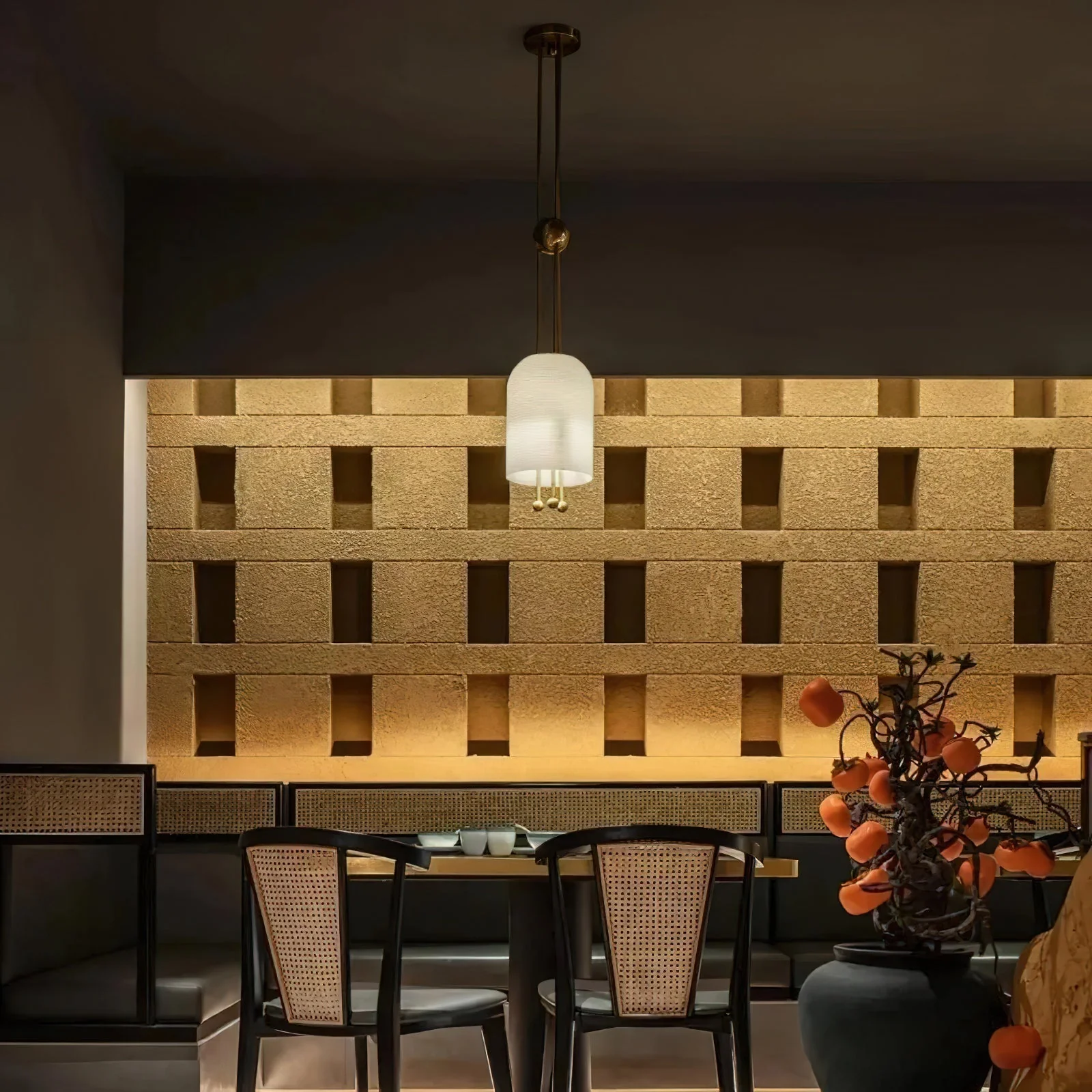 Bertha Modern Glass Pendant Light - Image 15
