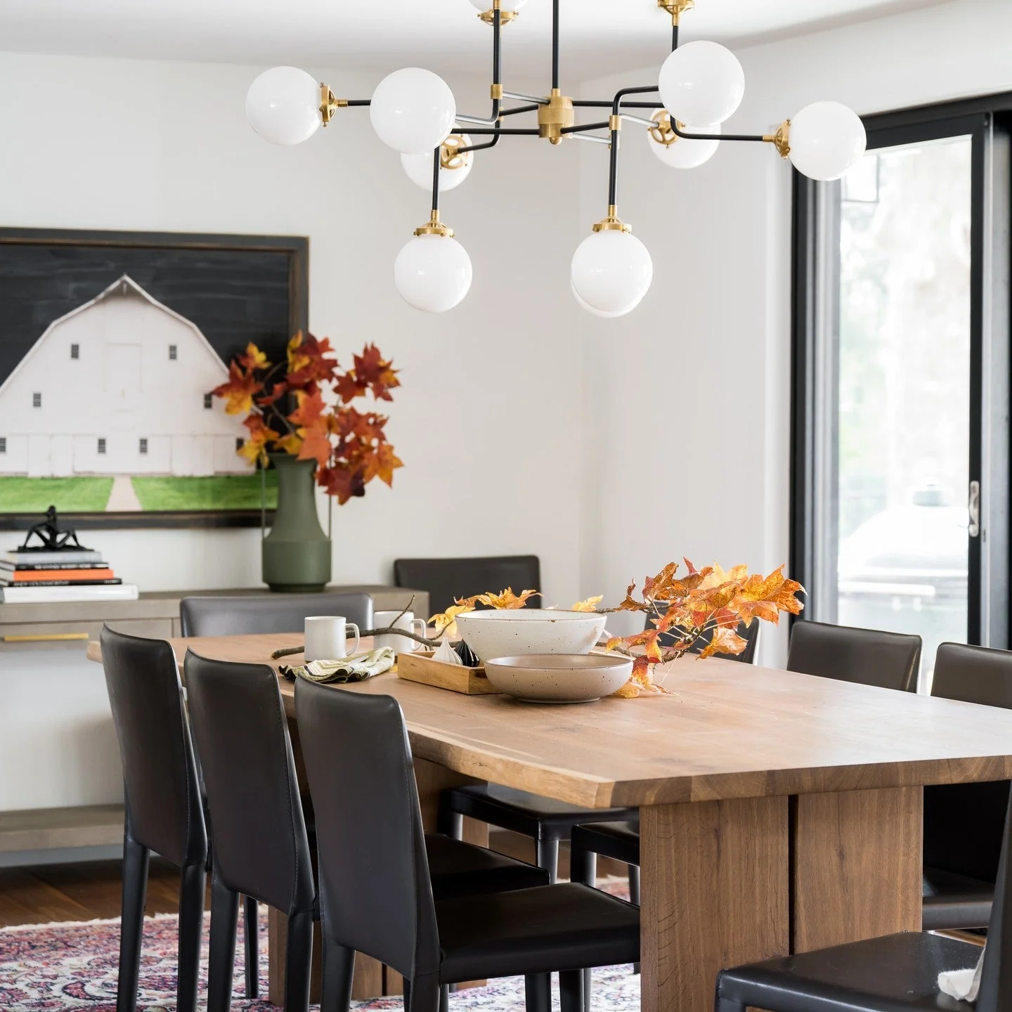 Bistro Contemporary Glass Chandelier - Image 10