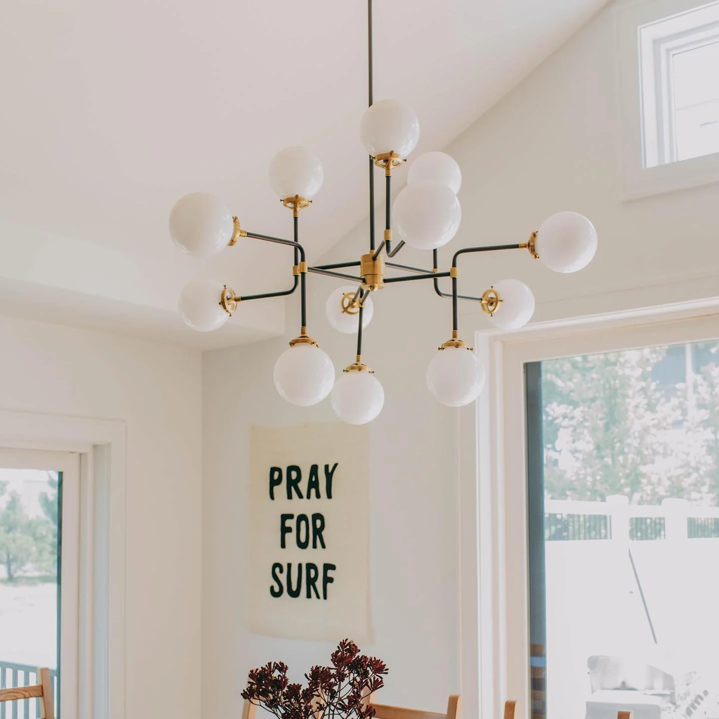 Bistro Contemporary Glass Chandelier - Image 7