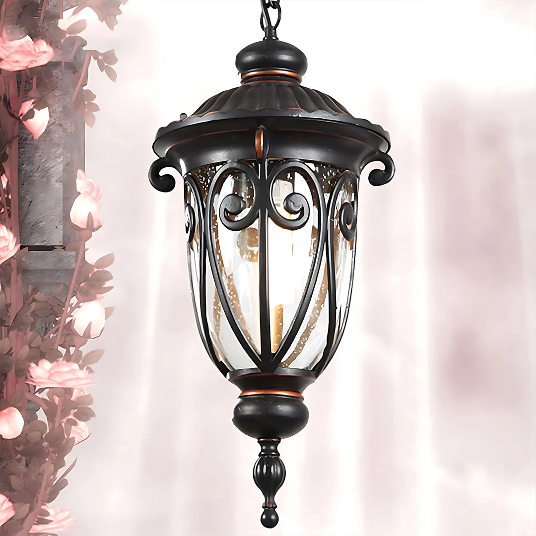 Black Ceiling Light Fixtures Waterproof European-Style - Image 9
