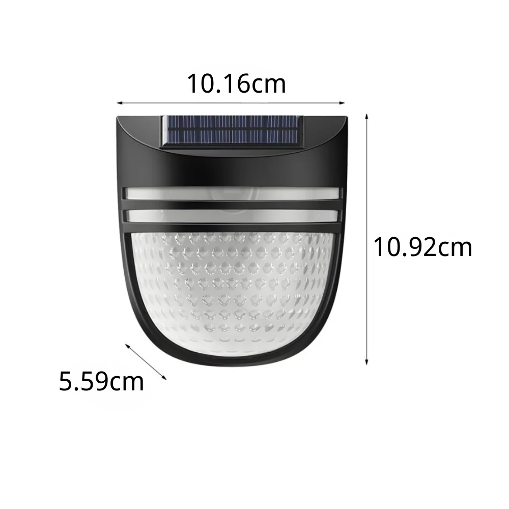 Blng Modern Solar ABS Outdoor Wall Fence Lights - Image 5