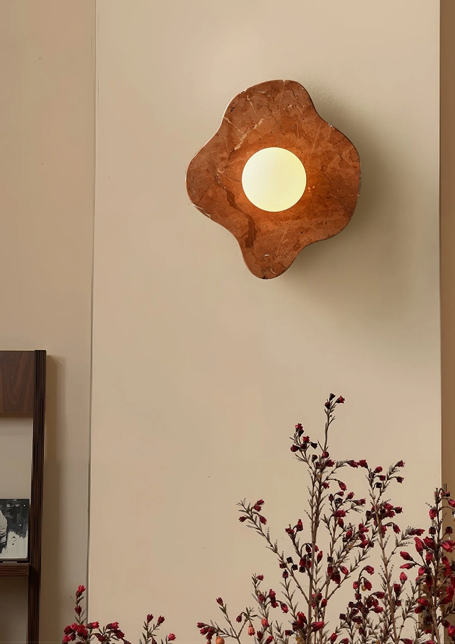 Bloom Rustic Marble Wall Lamp - Image 10