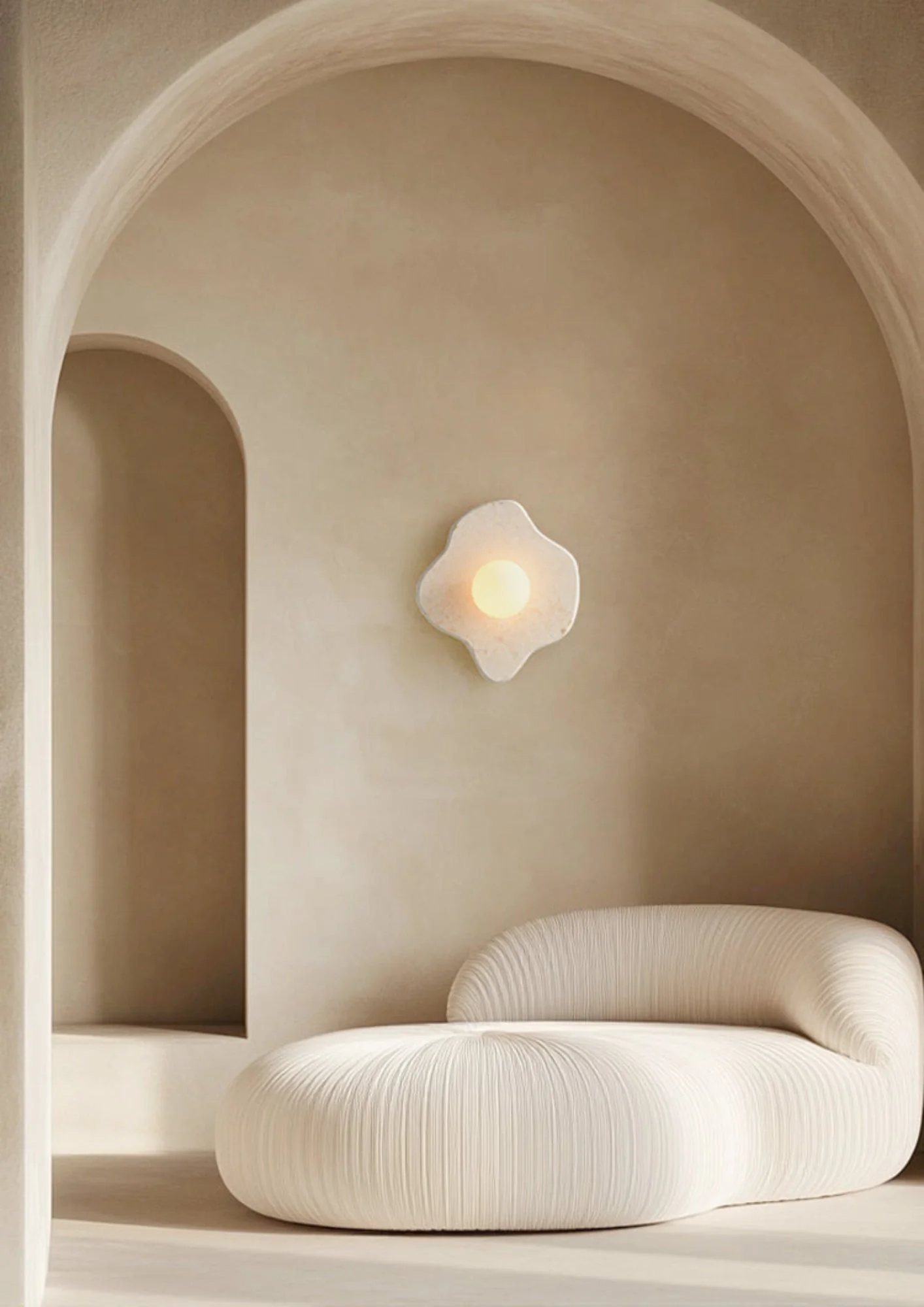 Bloom Rustic Marble Wall Lamp - Image 14