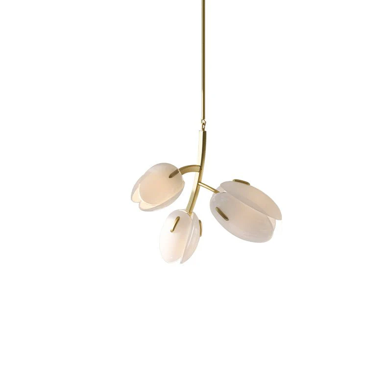 Blossom Contemporary Glass Chandelier - Image 58