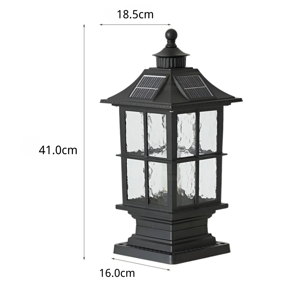 Blyth LED Modern Solar Outdoor Post Caps Light - Image 9