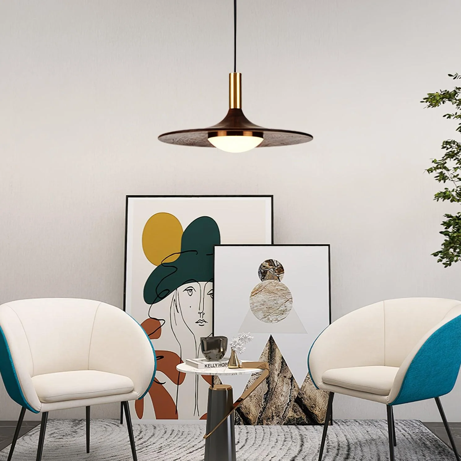 Blythe Modern Wood Pendant Light - Image 27