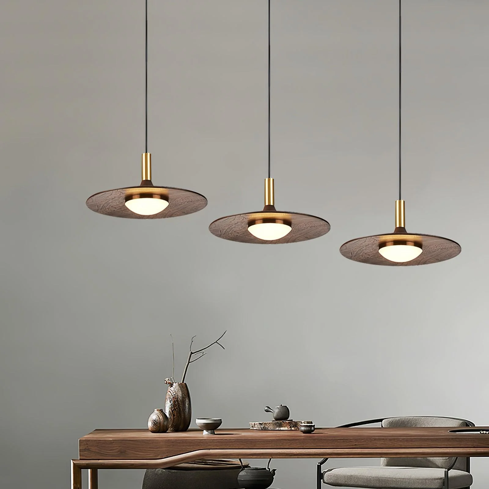 Blythe Modern Wood Pendant Light - Image 3