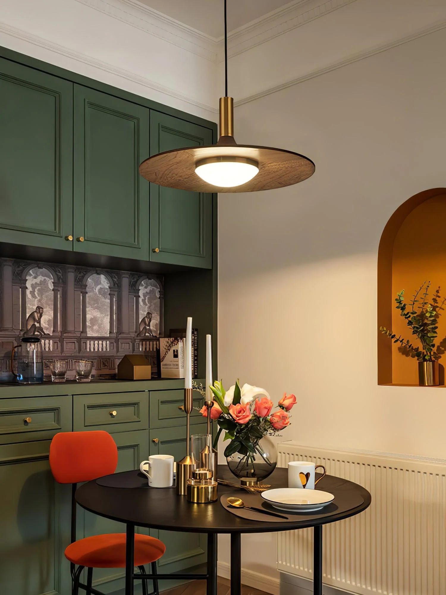 Blythe Modern Wood Pendant Light - Image 32
