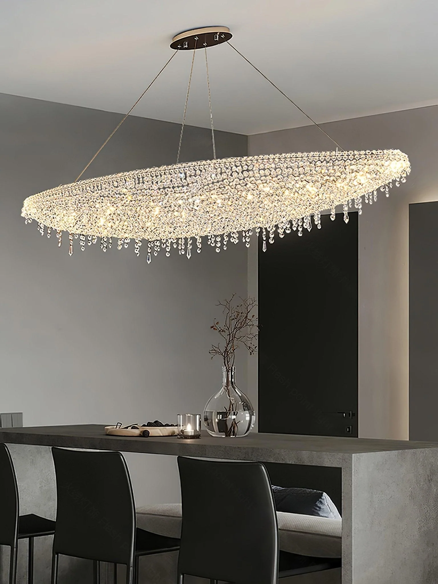 Zoravine Crystal Pendant Light - Image 12