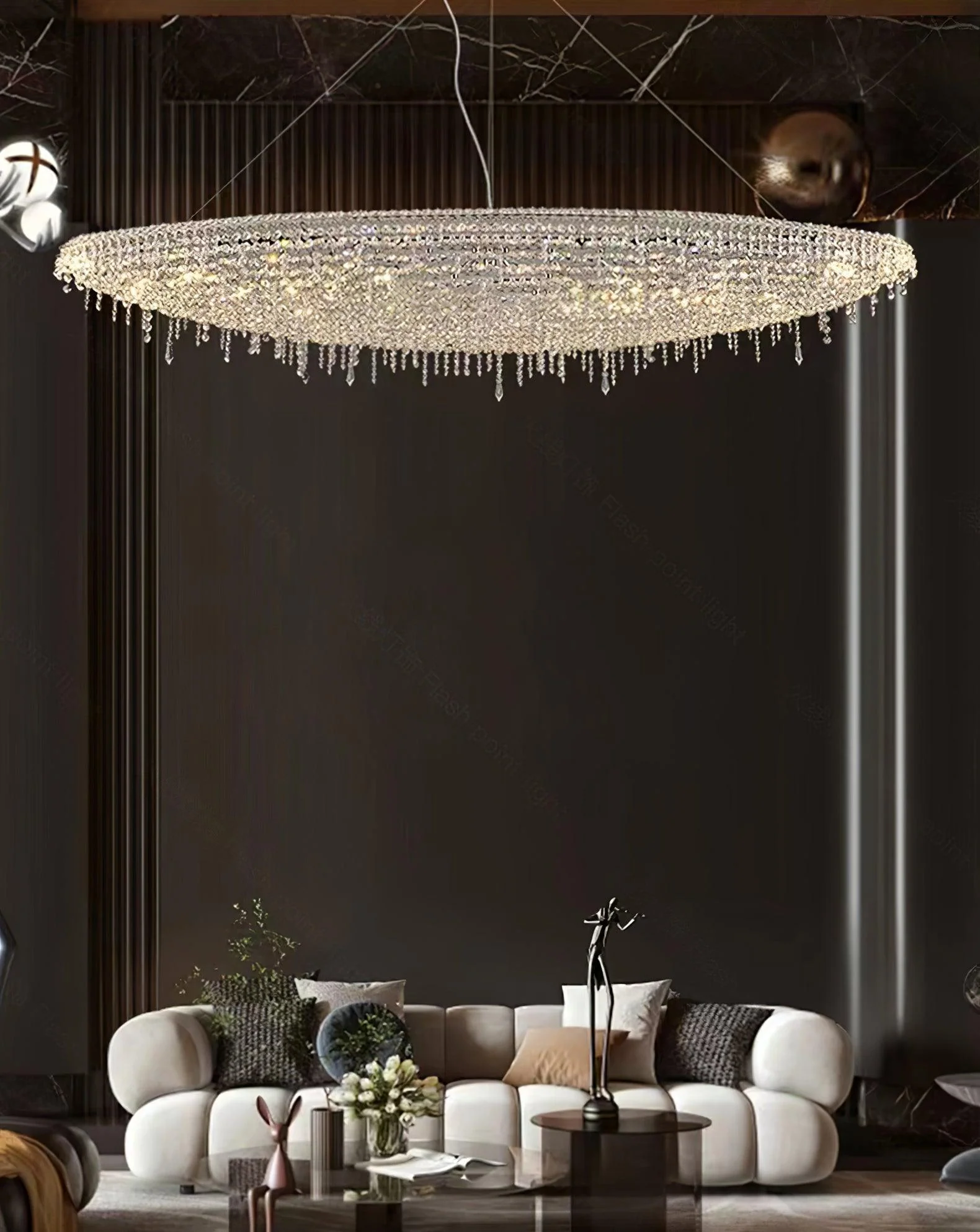 Zoravine Crystal Pendant Light - Image 34