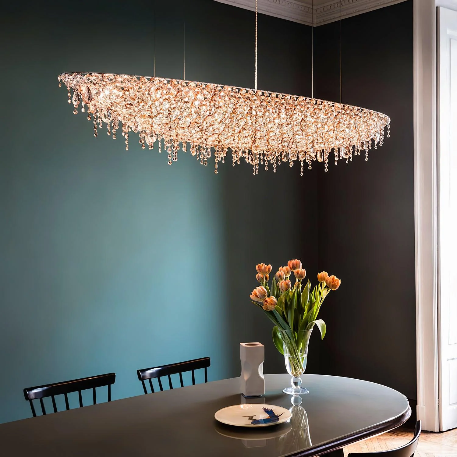 Zoravine Crystal Pendant Light - Image 38