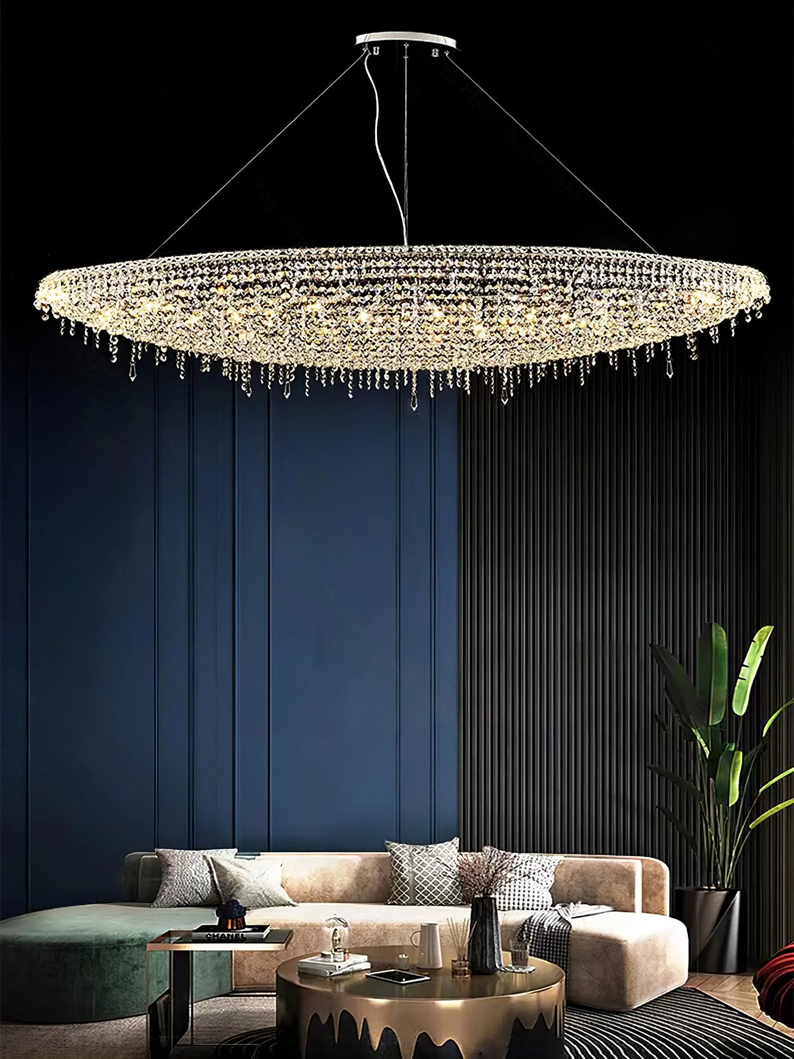Zoravine Crystal Pendant Light - Image 44
