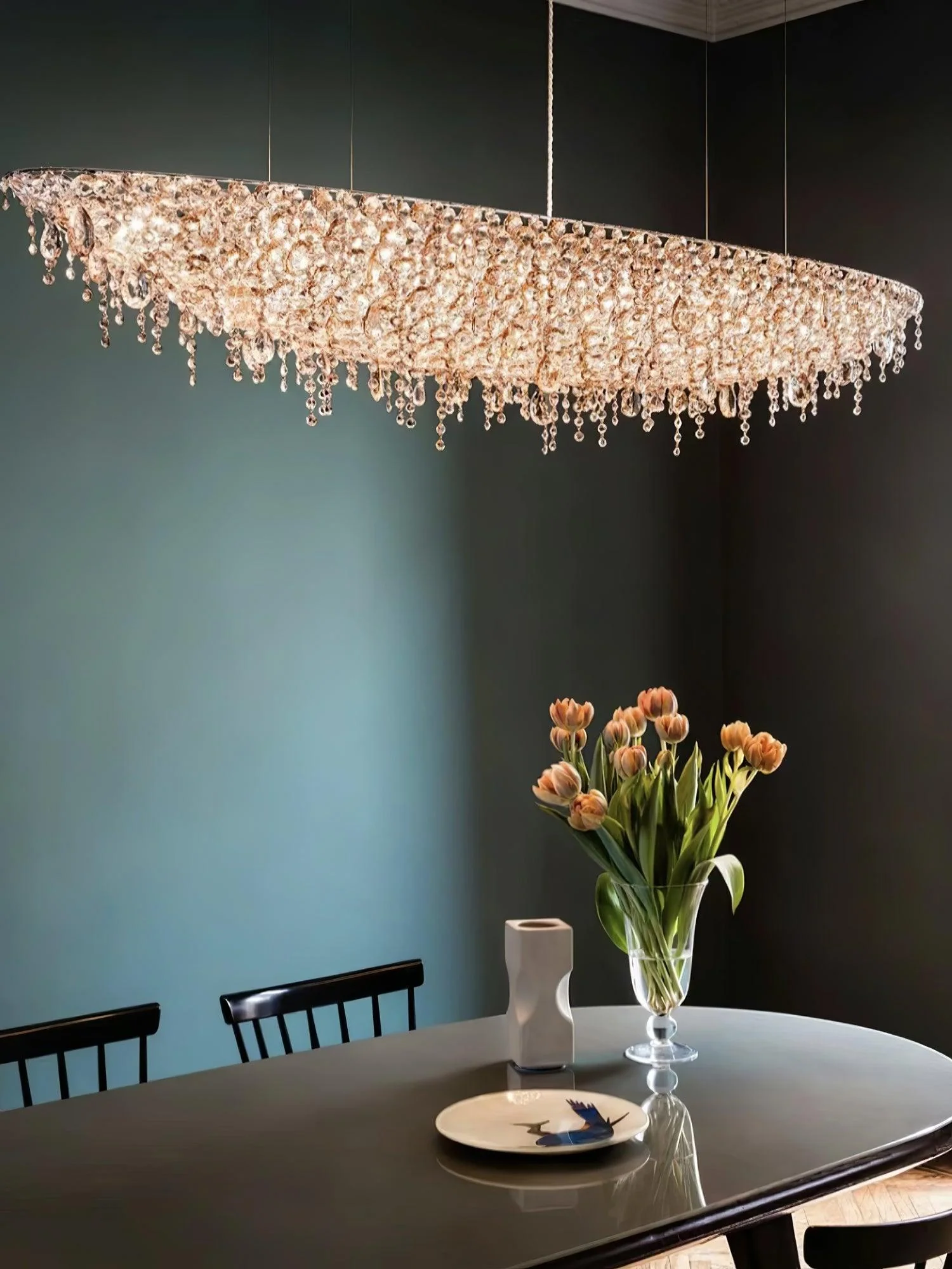 Zoravine Crystal Pendant Light - Image 6