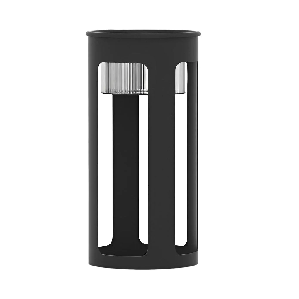 Bobie Round Under-Table Solar Steel Outdoor Light - Image 4
