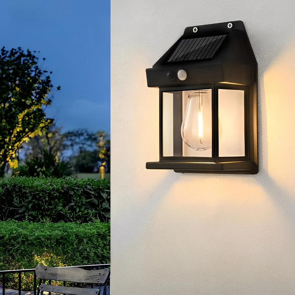 Bonie Tungsten Bulb Motion ABS Outdoor Wall Lanterns