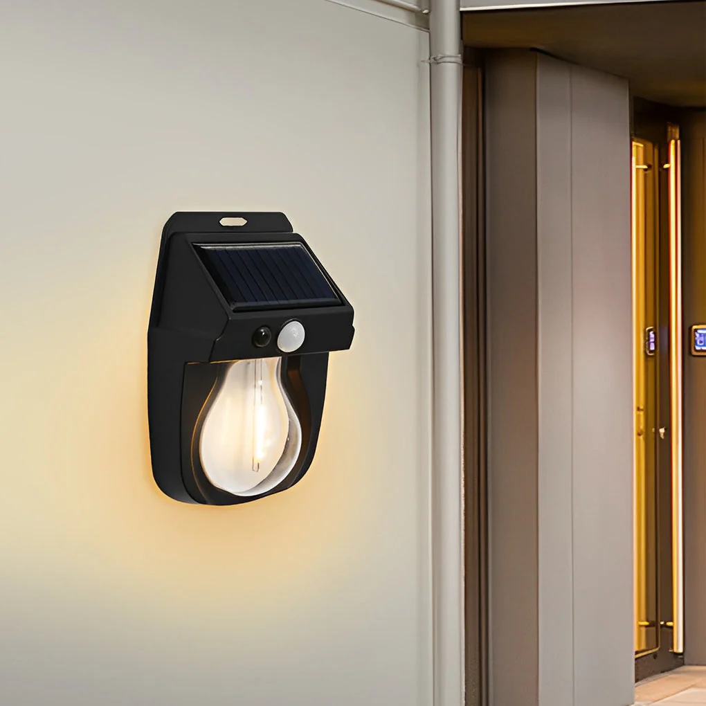 Bonie Tungsten Bulb Motion ABS Outdoor Wall Lanterns - Image 8
