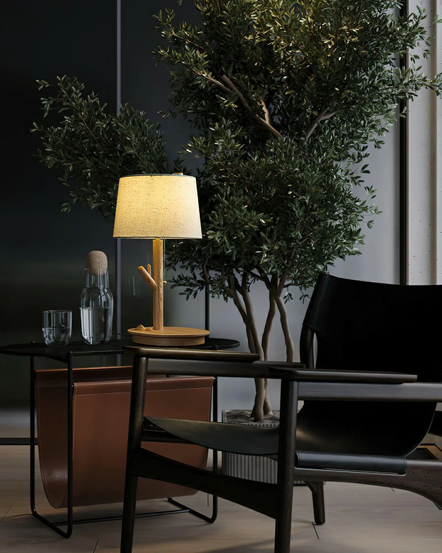 Bough Arboreal Wood Table Lamp - Image 13
