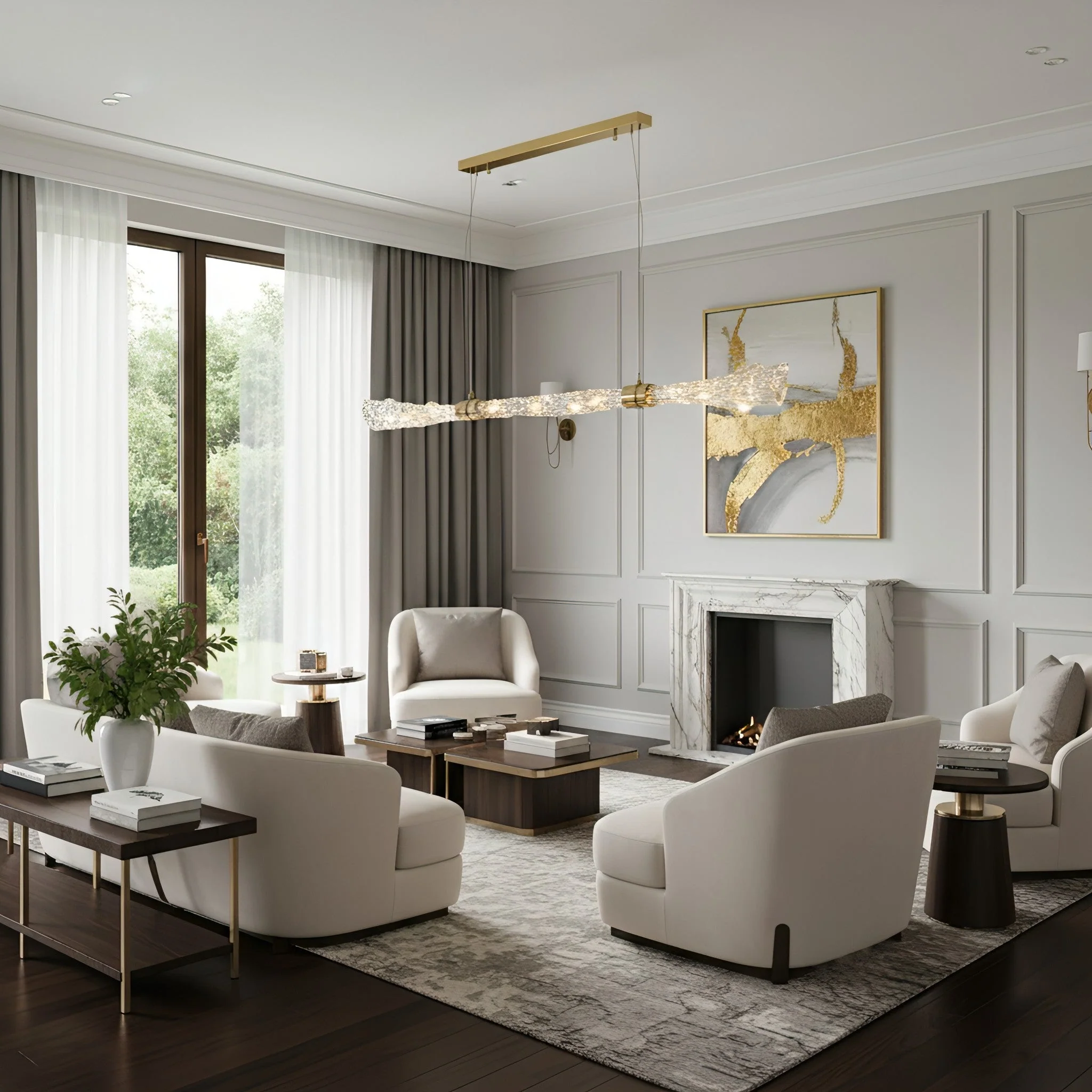 Branch Modern Glass Pendant Light - Image 7