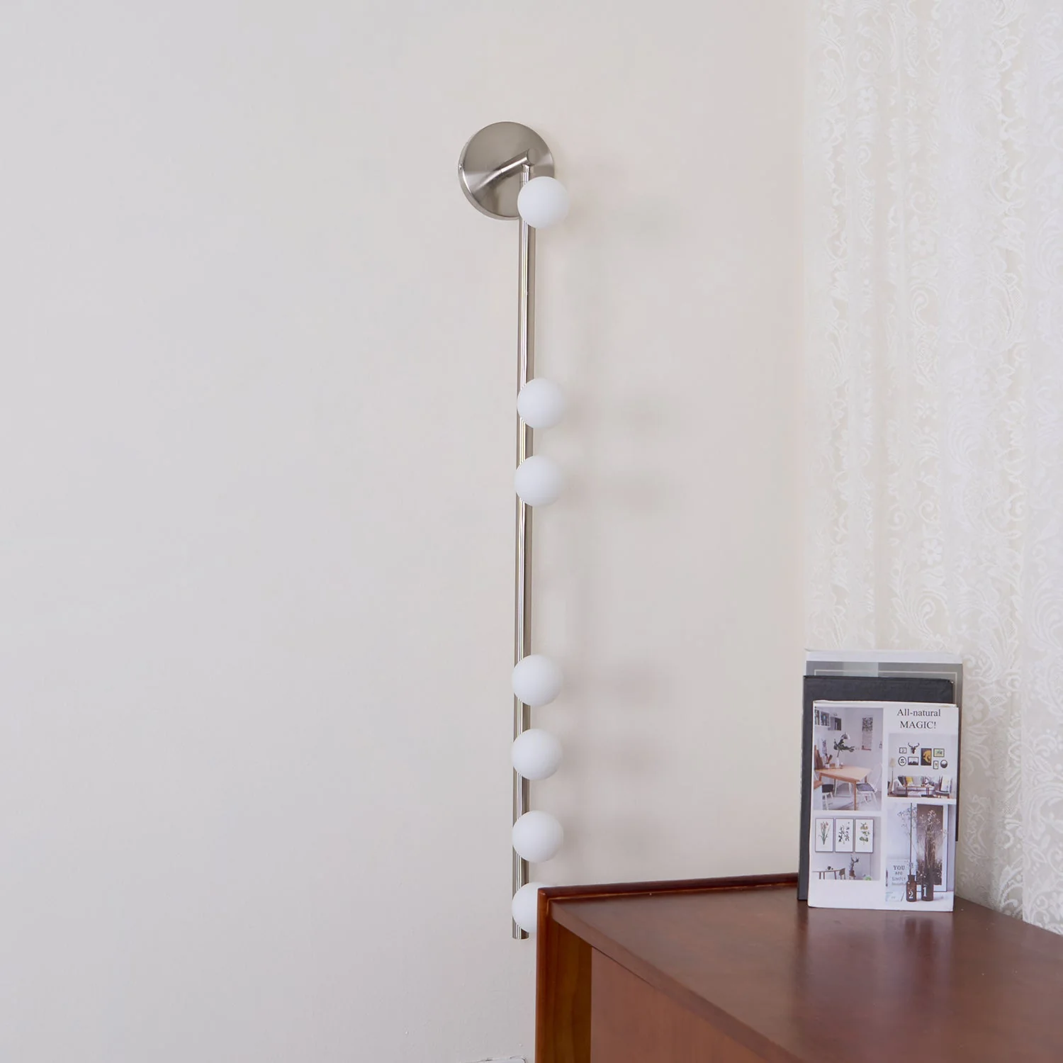 Rory Modern Minimalist Tube Brass Glass Wall Lamp - Image 116