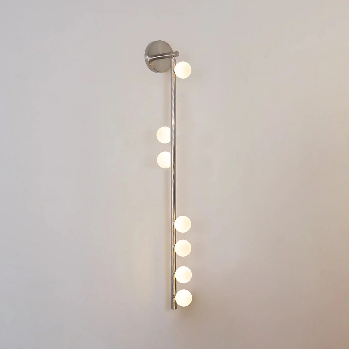 Rory Modern Minimalist Tube Brass Glass Wall Lamp - Image 117
