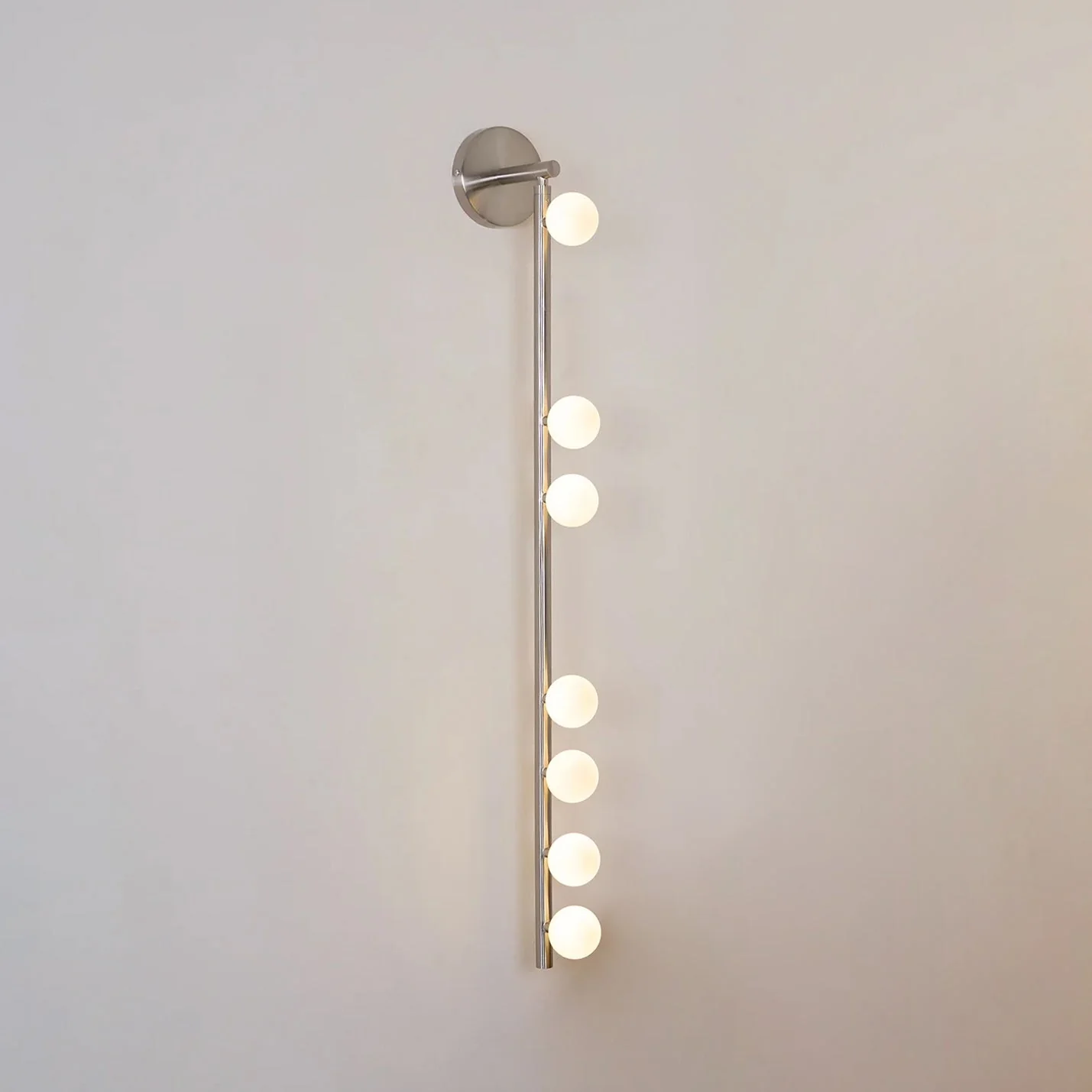 Rory Modern Minimalist Tube Brass Glass Wall Lamp - Image 29