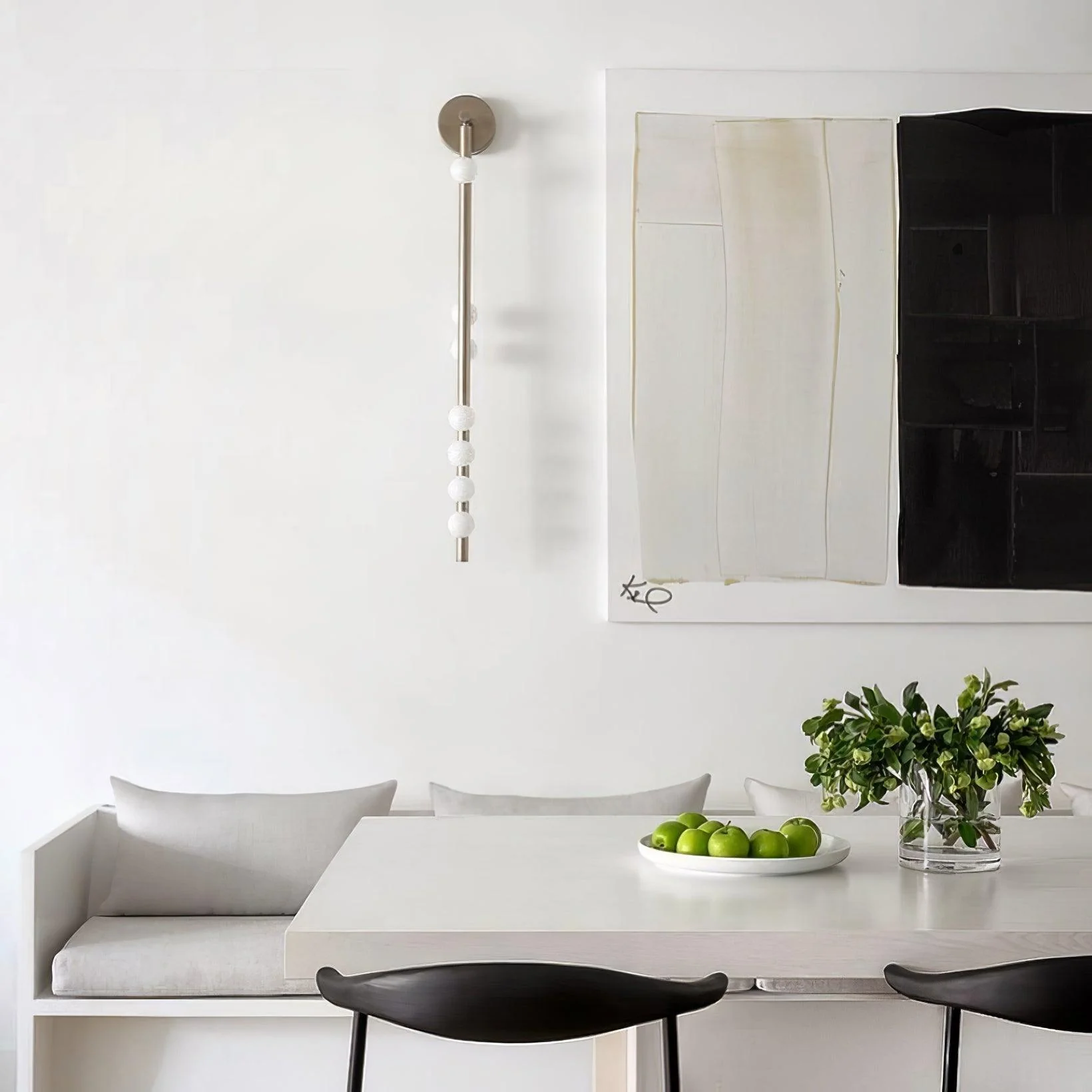 Rory Modern Minimalist Tube Brass Glass Wall Lamp - Image 50