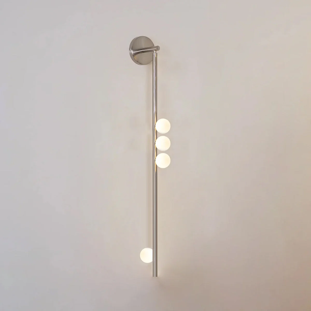 Rory Modern Minimalist Tube Brass Glass Wall Lamp - Image 74