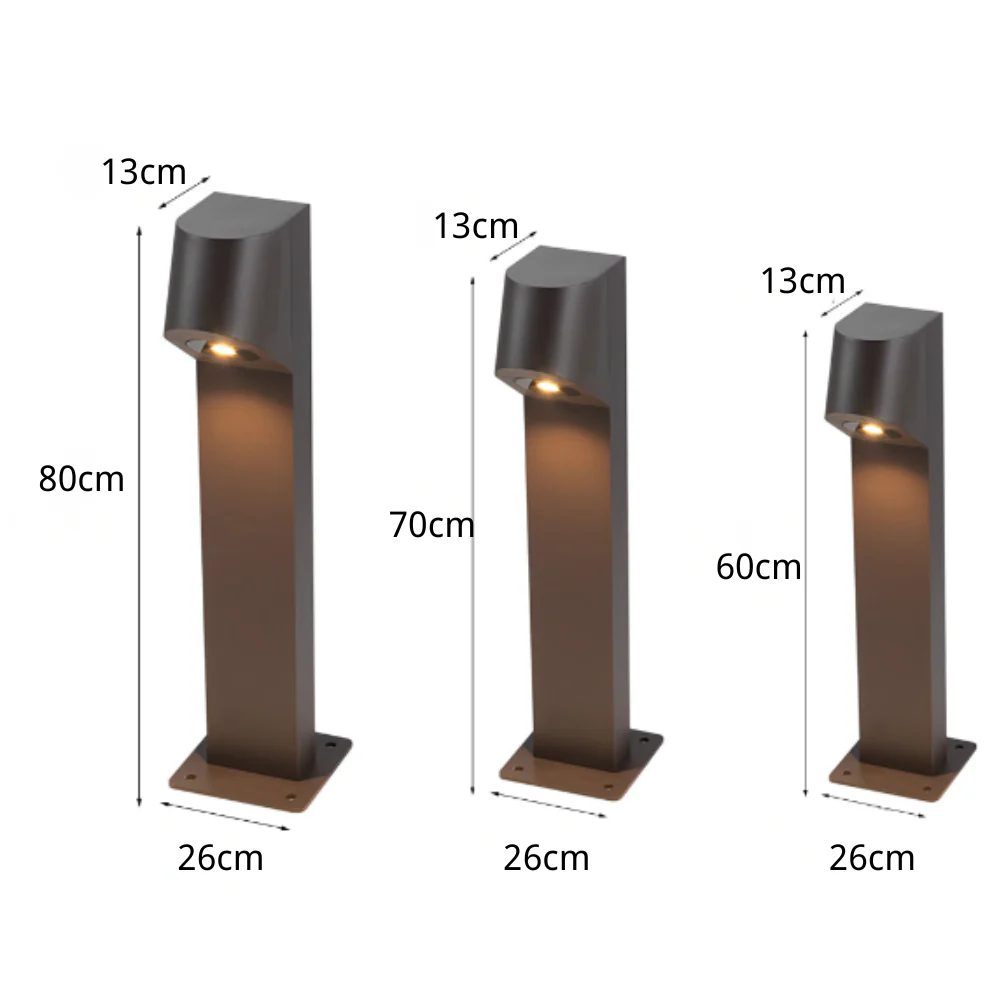 Bria Down-head Modern LED Outdoor Pathway Lights - Image 7