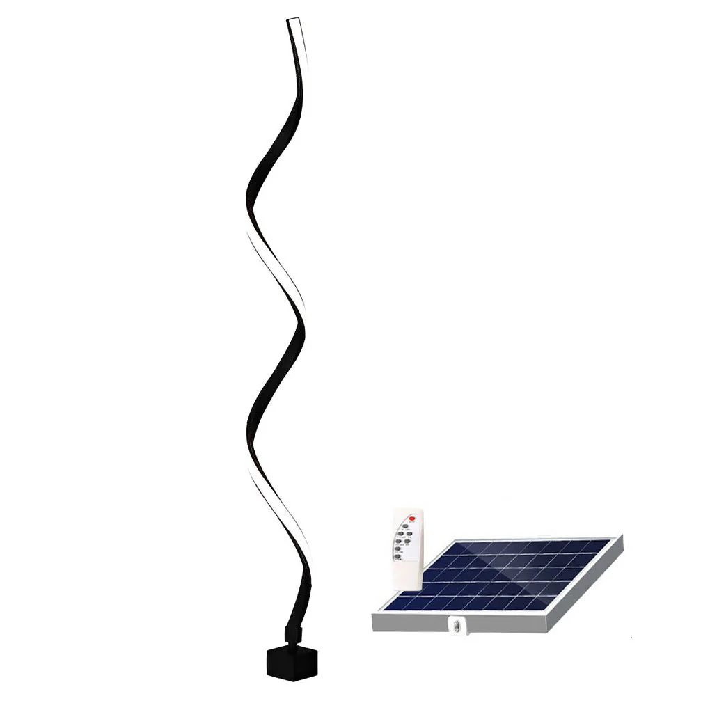 Bridget Twisted Seaweed Design LED Outdoor Lawn Lights - Image 4