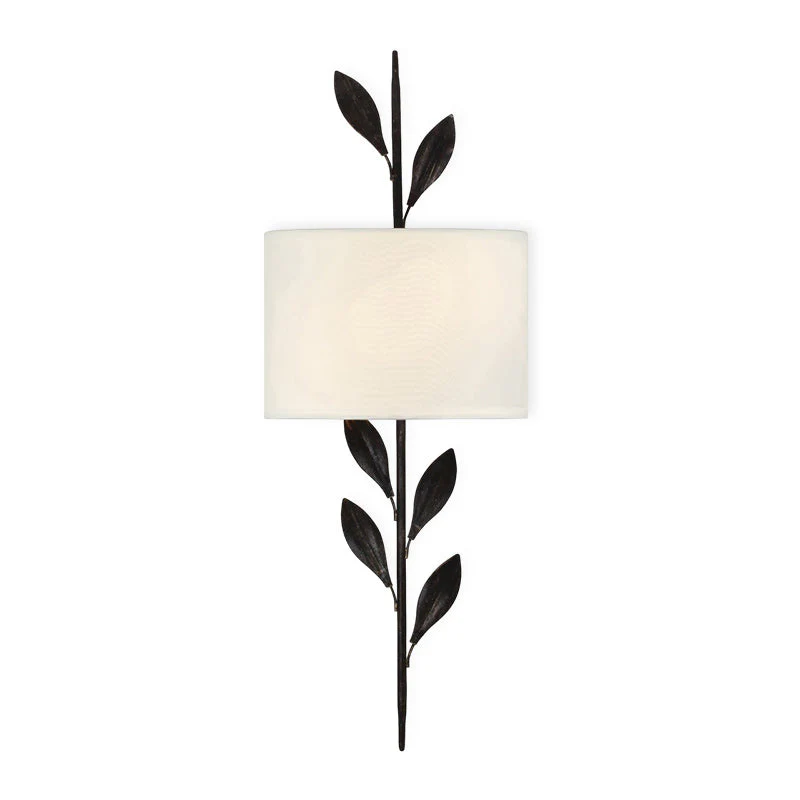 Broche Contemporary Fabric Wall Light - Image 17