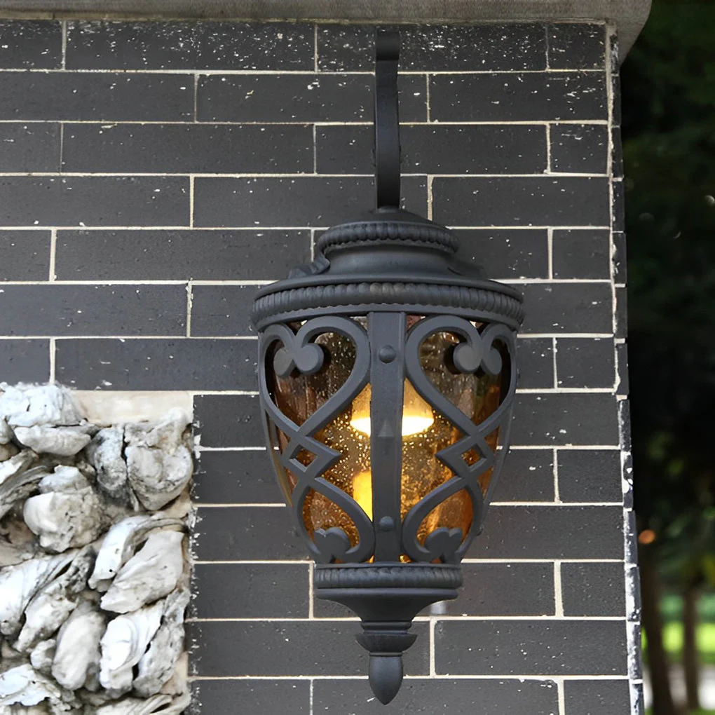 Butfly Retro Die-Casting American Outdoor Wall Light - Image 2