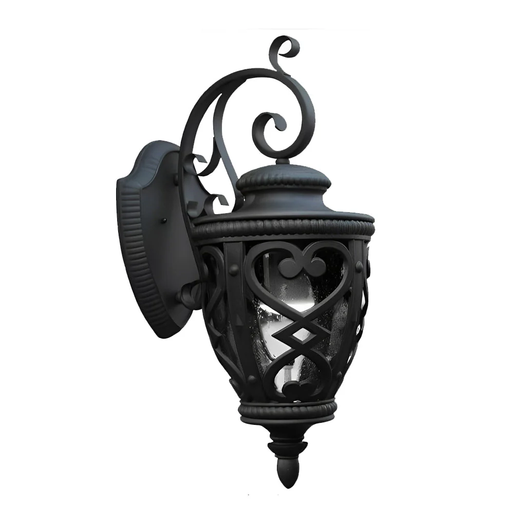 Butfly Retro Die-Casting American Outdoor Wall Light - Image 4