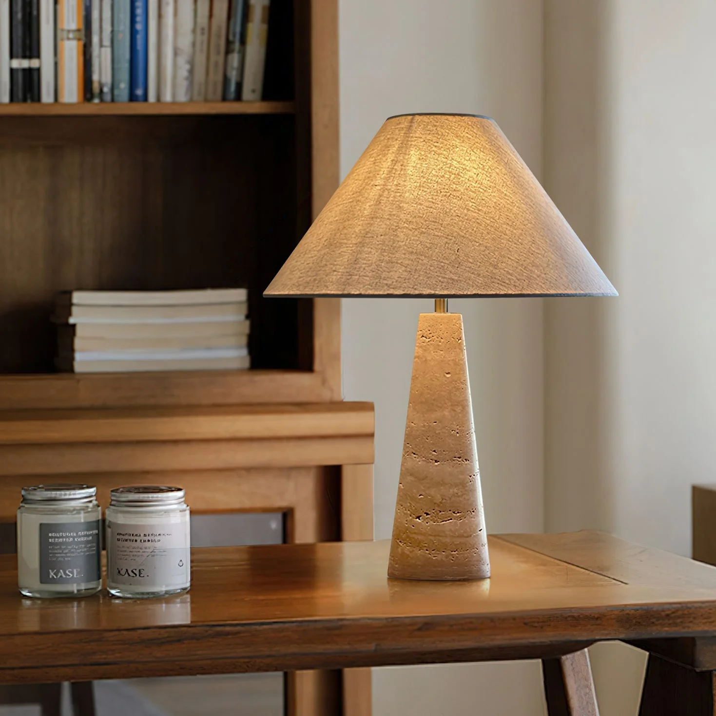 Butler Textured Fabric Table Lamp - Image 5