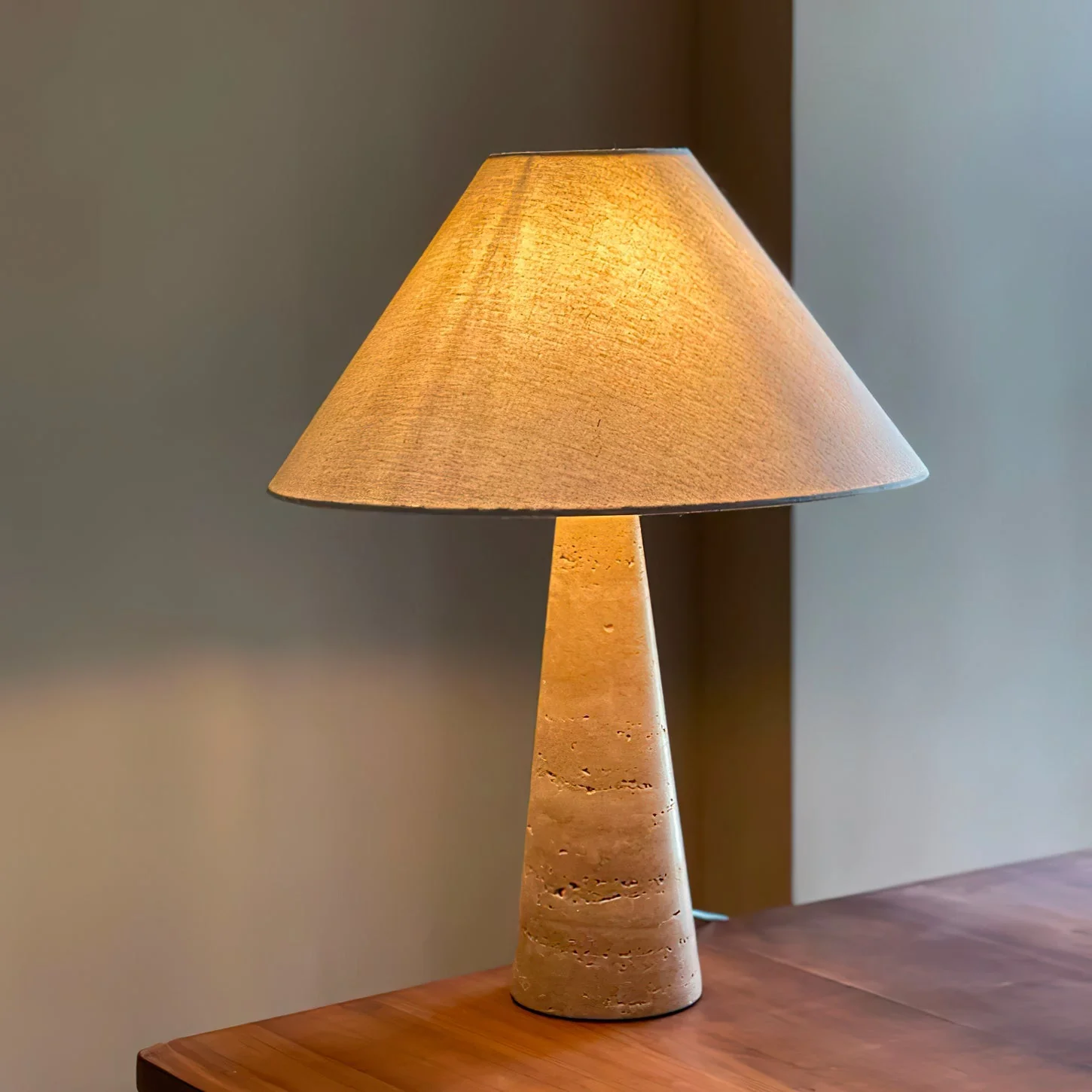 Butler Textured Fabric Table Lamp - Image 6