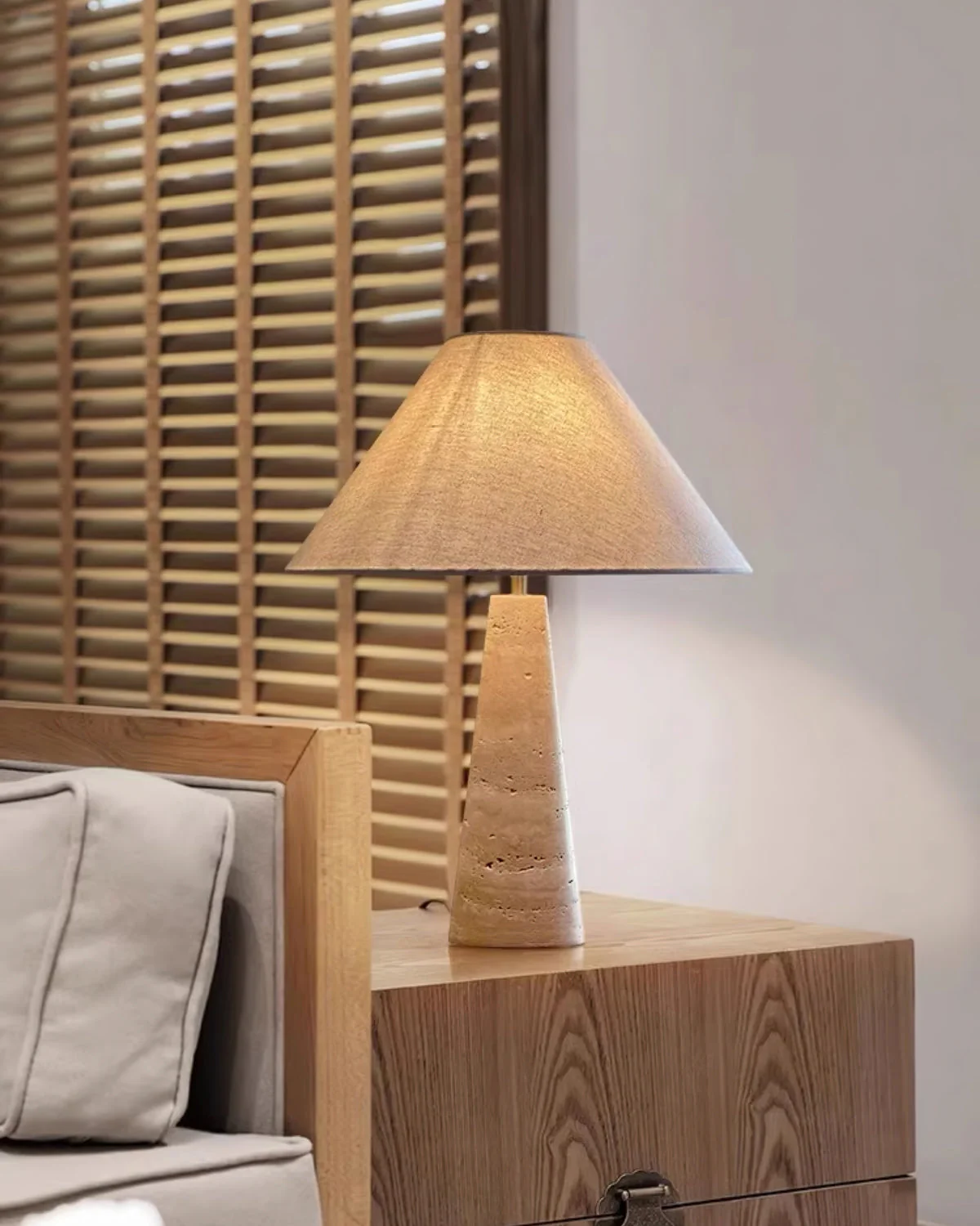 Butler Textured Fabric Table Lamp - Image 8